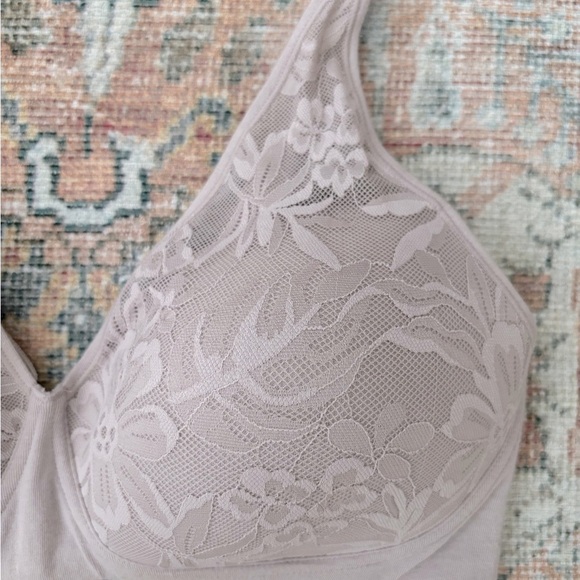 🌿💕 Bali Breathe Floral Lace Wireless T Shirt Bra - Picture 9 of 11